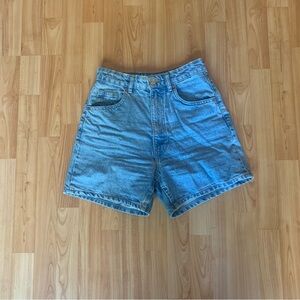 Zara high waisted denim shorts